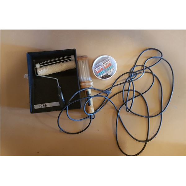 Trouble Light & Fasteners & Paint Supplies