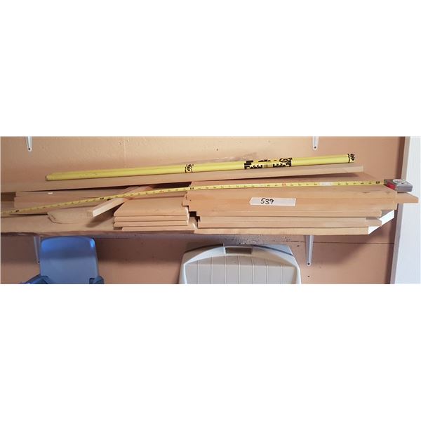 Lot MDF Board & Misc. Various Sizes