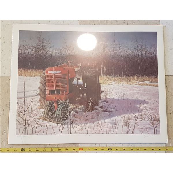 Farmall Tractor Print