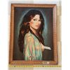Image 1 : Velvet Painting In Frame