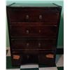 Image 1 : Rustic Dresser & Desk (Some Damage)