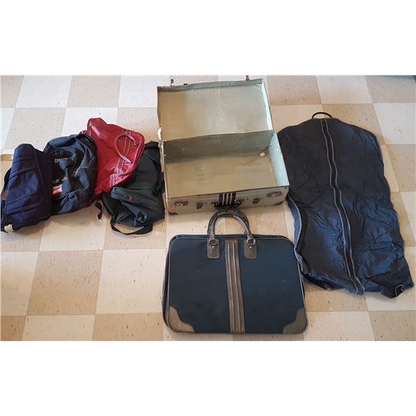 Vintage Suitcase & Portfolio & Various Bags