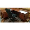 Image 1 : Corner Desk & Chair & 2 Floor Runners