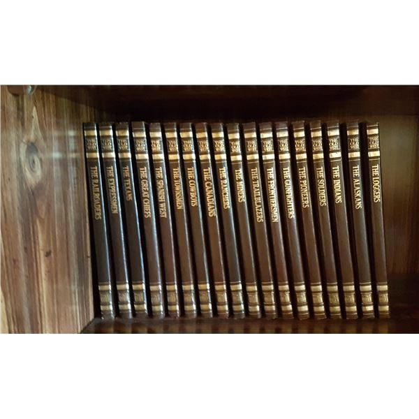 Lot Time Life Old West Series Books