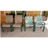 Image 1 : 4 Patio Chairs