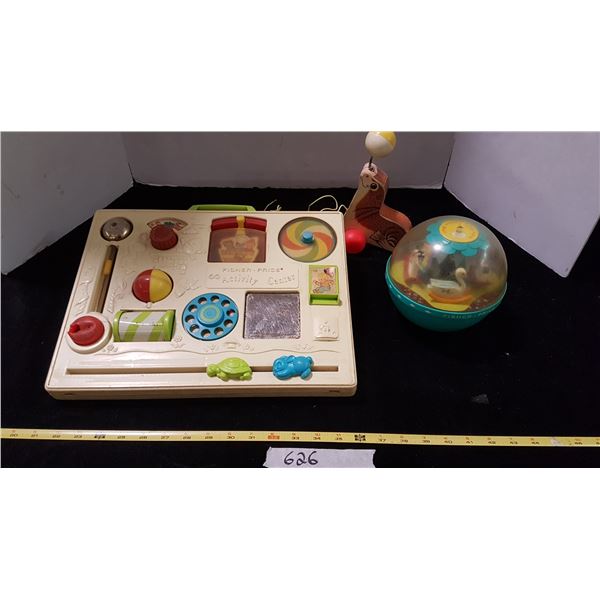 Lot Vintage Fisher Price Toys