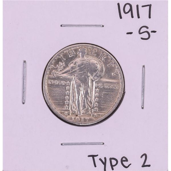 1917-S Type 2 Standing Liberty Quarter Coin