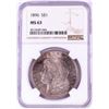 Image 1 : 1896 $1 Morgan Silver Dollar Coin NGC MS63