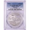 Image 1 : 2016 Proof South Africa 2 Rand Cheetah Silver Coin PCGS PR70DCAM