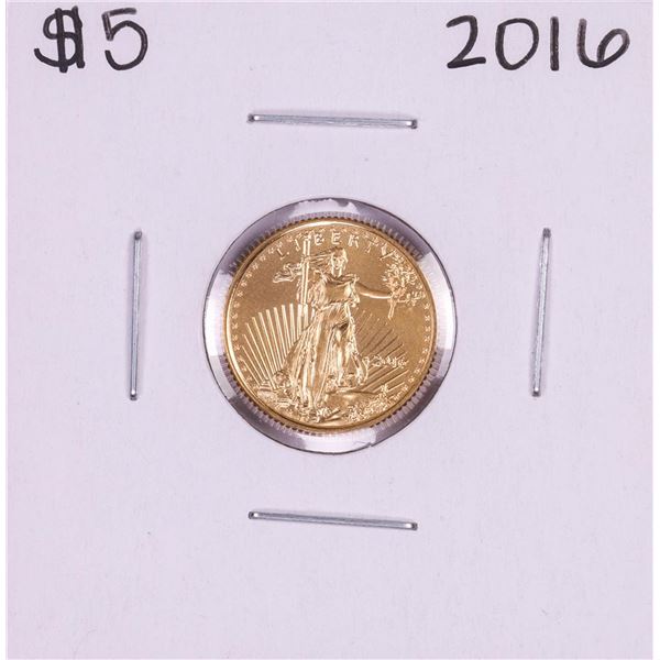 2016 $5 American Eagle Gold Coin