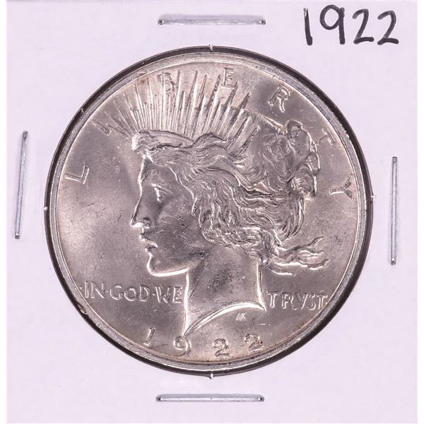 1922 $1 Peace Silver Dollar Coin