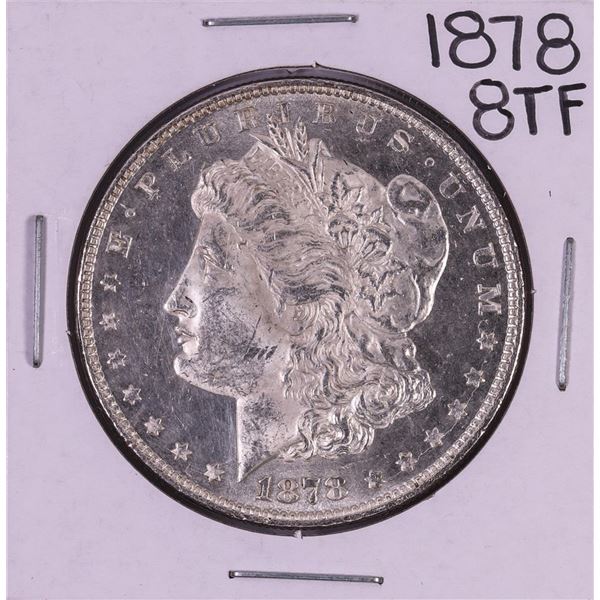 1878 8TF $1 Morgan Silver Dollar Coin