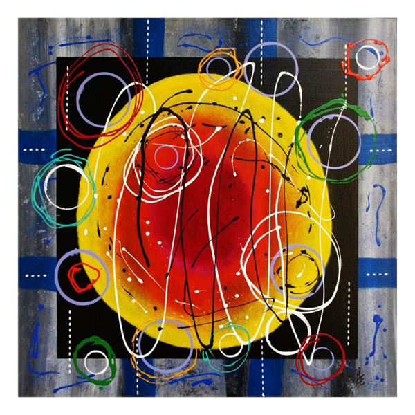 Marlowe "Midnight Sun" Original Acrylic on Canvas