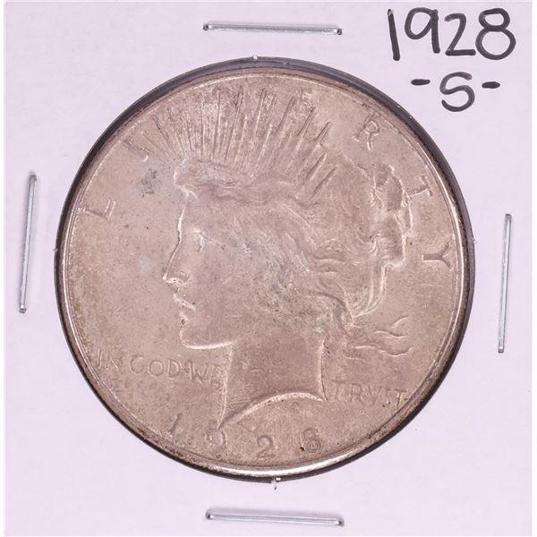 1928-S $1 Peace Silver Dollar Coin