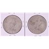 Image 2 : Lot of 1934-S & 1935-S $1 Peace Silver Dollar Coins
