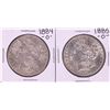 Image 1 : Lot of 1884-O & 1885-O $1 Morgan Silver Dollar Coins