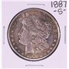 Image 1 : 1887-S $1 Morgan Silver Dollar Coin Nice Toning