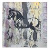 Image 1 : Rodgers "Leonardo's Horse" Original Mixed Media on Canvas