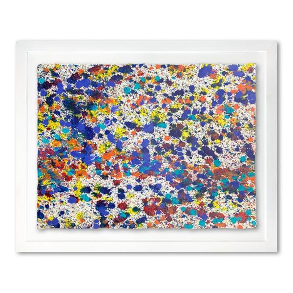 Wyland "Speckled Sky 10" Original Watercolor on Paper