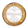 Image 2 : .999 Silver Silver Legacy Reno, Nevada $10 Casino Limited Edition Gaming Token