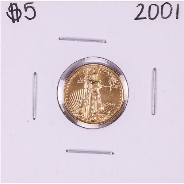 2001 $5 American Eagle Gold Coin