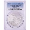 Image 1 : 2016 Proof South Africa 2 Rand Cheetah Silver Coin PCGS PR70DCAM
