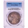 Image 1 : 1881-S $1 Morgan Silver Dollar Coin PCGS MS64
