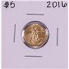 Image 1 : 2016 $5 American Eagle Gold Coin