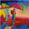 Image 2 : Peter Max "New Moon II" Original Mixed Media on Paper