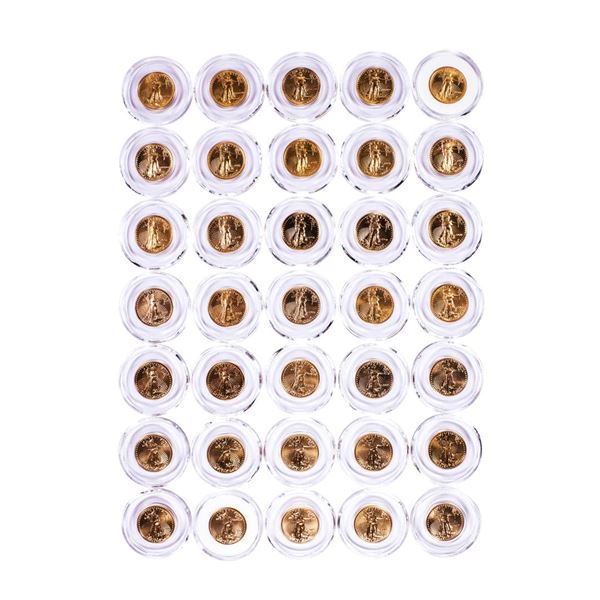 Set of 1986-2020 $5 American Gold Eagle Coins