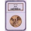 Image 1 : 1927 $20 St. Gaudens Double Eagle Gold Coin NGC MS65