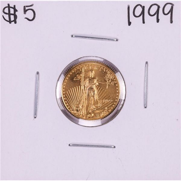 1999 $5 American Eagle Gold Coin