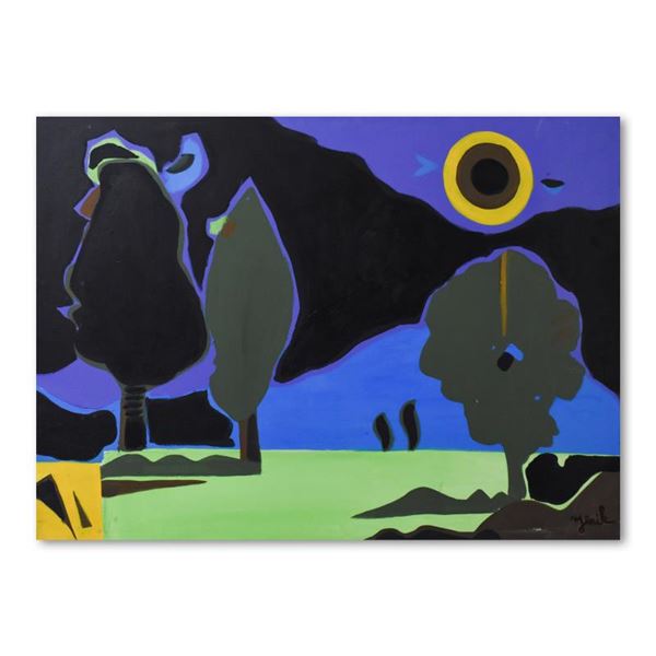 Jenik Cook, Original Acrylic Painting on Gallery Wrapped Canvas (44" x 32")