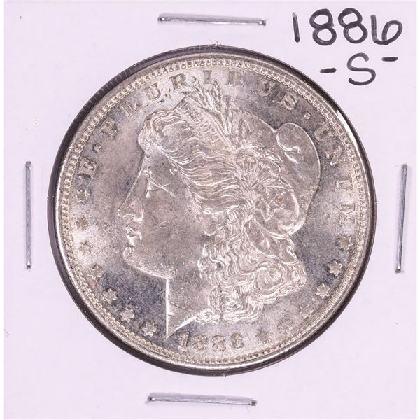 1886-S $1 Morgan Silver Dollar Coin