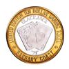 Image 1 : .999 Fine Silver Barbary Coast Casino Las Vegas, NV $10 Limited Edition Gaming Token