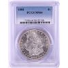 Image 1 : 1885 $1 Morgan Silver Dollar Coin PCGS MS64