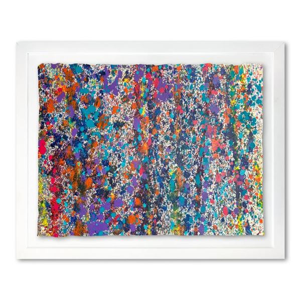 Wyland "Abstract 82" Original Watercolor on Paper