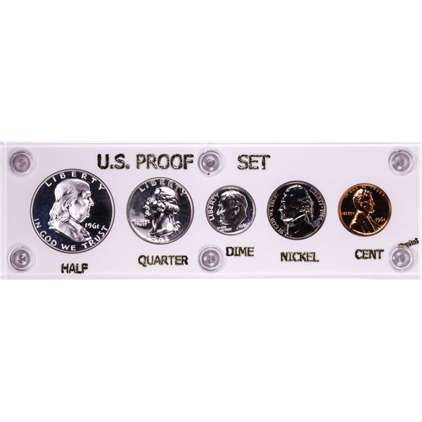1961 (5) Coin Proof Set