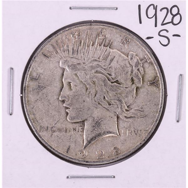 1928-S $1 Peace Silver Dollar Coin