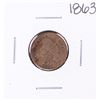Image 1 : 1863 Indian Head Cent Coin