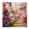 Image 1 : Pino (1939-2010) "Rose Garden Steps" Limited Edition Giclee on Canvas