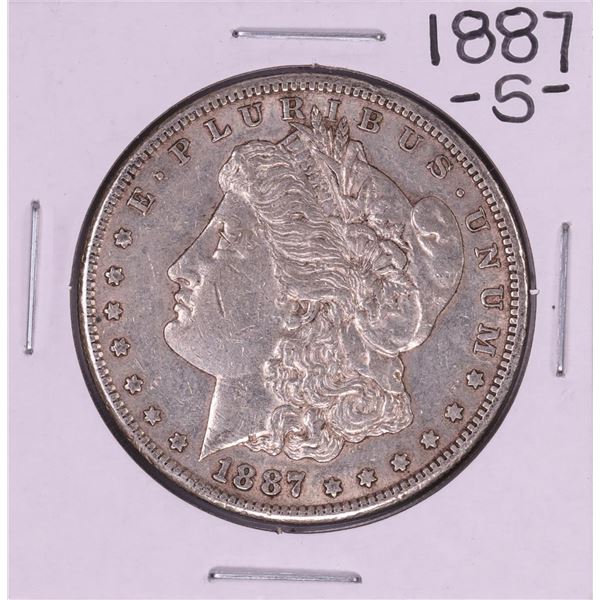 1887-S $1 Morgan Silver Dollar Coin