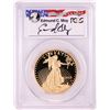 Image 1 : 2015-W $50 Proof American Gold Eagle Coin PCGS PR70DCAM Moy Signature FDOI PA