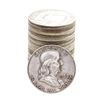 Image 1 : Roll of (20) Mixed Date Franklin Half Dollar Coins
