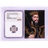 Image 1 : 1035-87 William The Conqueror Normandy Rouen Denier Coin NGC VF30 w/ Story Box