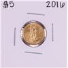Image 1 : 2016 $5 American Eagle Gold Coin