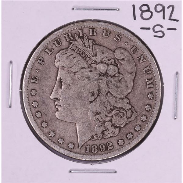 1892-S $1 Morgan Silver Dollar Coin