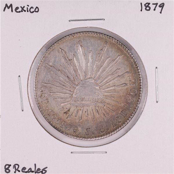 1879 Mexico 8 Reales Silver Coin