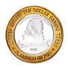 Image 1 : .999 Silver Flamingo Reno Nevada $10 Casino Limited Edition Gaming Token