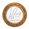 Image 2 : .999 Silver Paris Casino Resort Las Vegas, NV $10 Casino Gaming Token Limited Edition